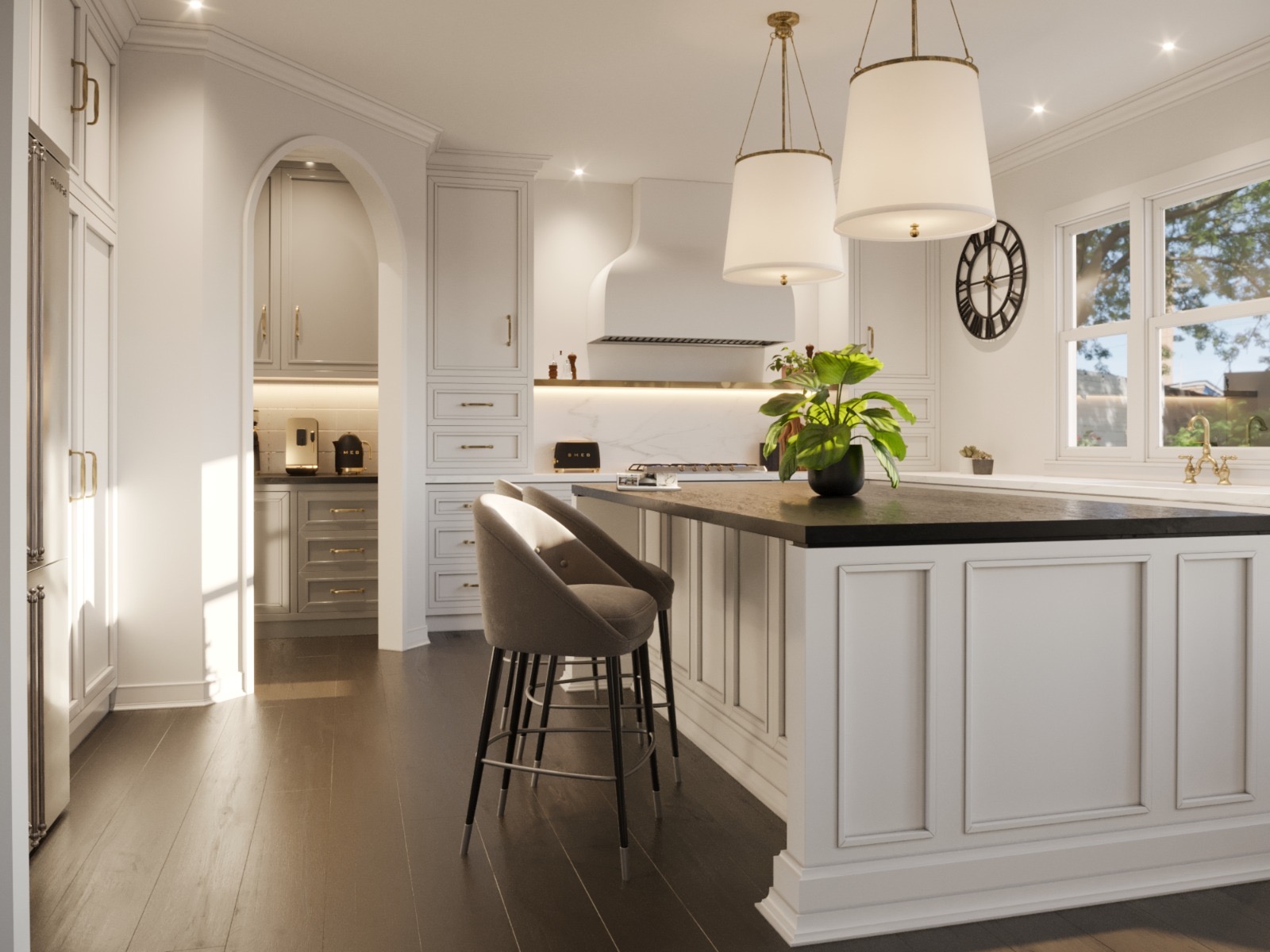 Finished kitchen renovation by Neo Concept