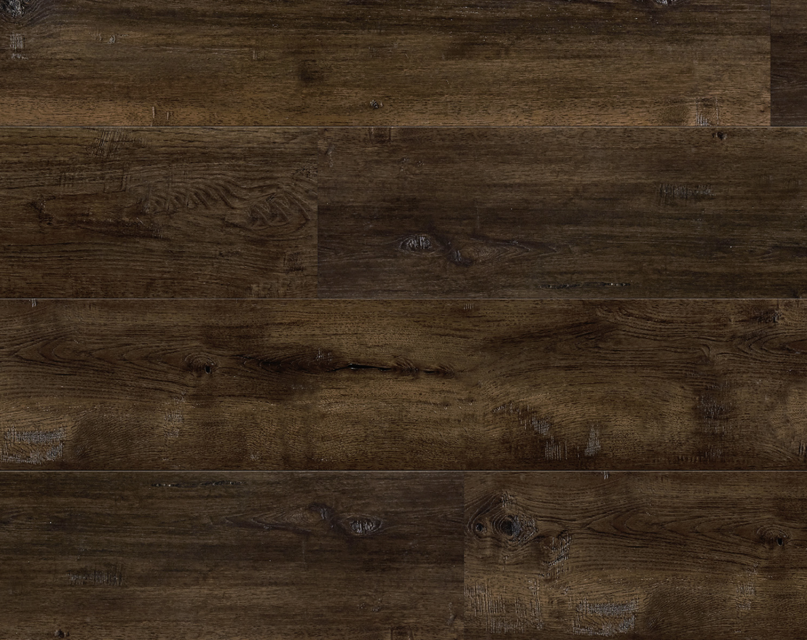 Chocolate colored lvp flooring