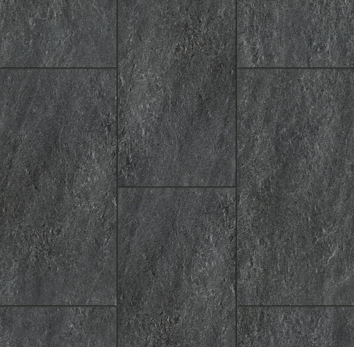 Dark grey close up of lvp flooring