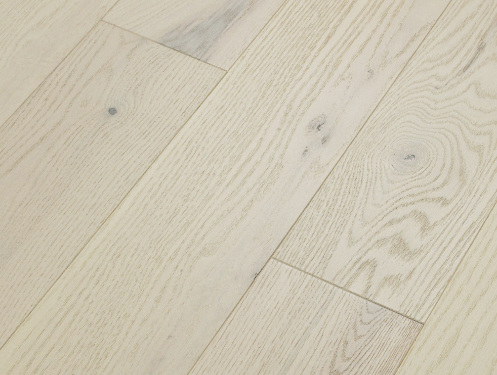 Close up of light wood floors