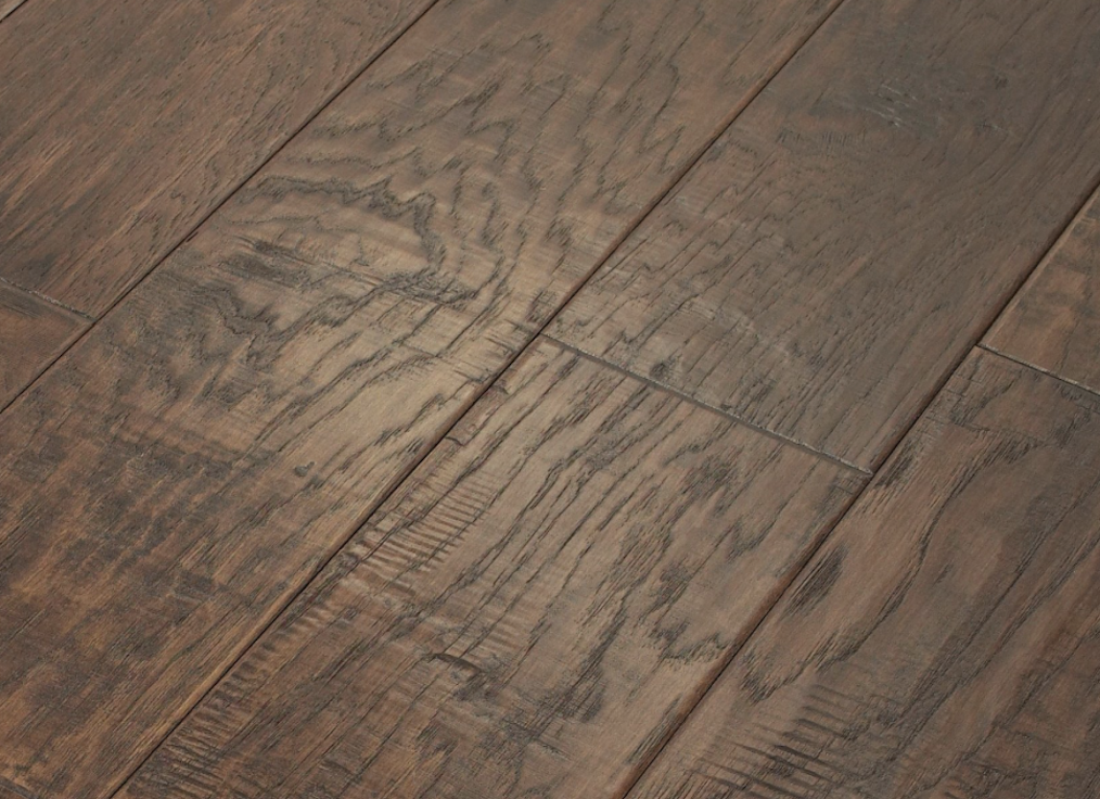 Close up of wood flooring with grain and details