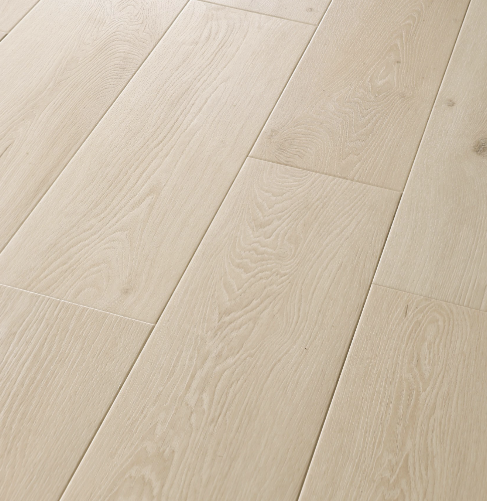 Close up of oak lvp flooring